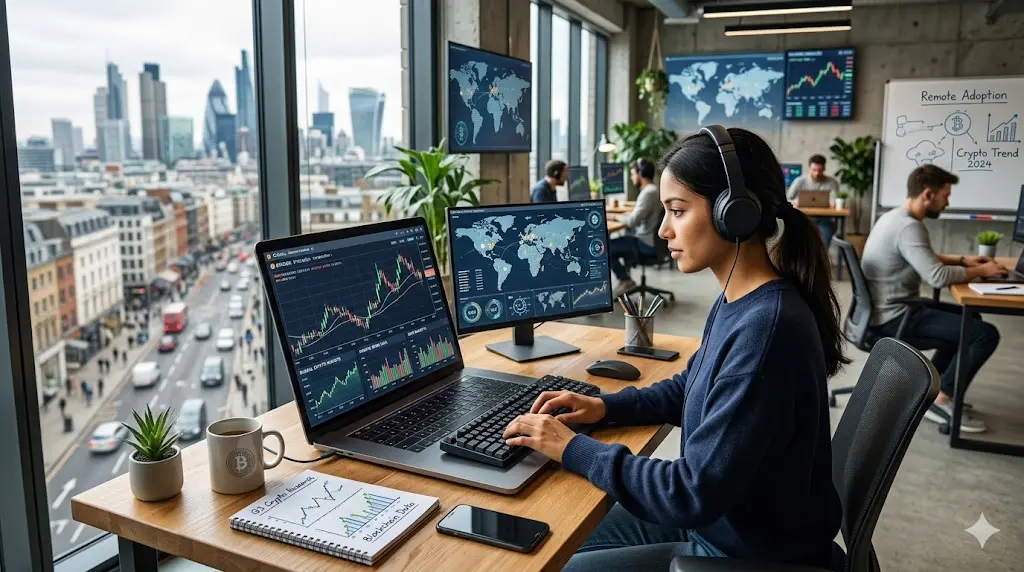 Global Research on Remote Work in Cryptocurrency Markets