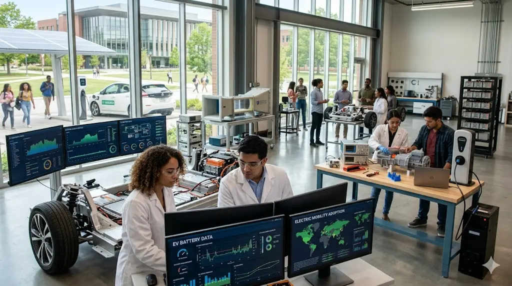 Global Research on Electric Mobility in Modern Education Systems