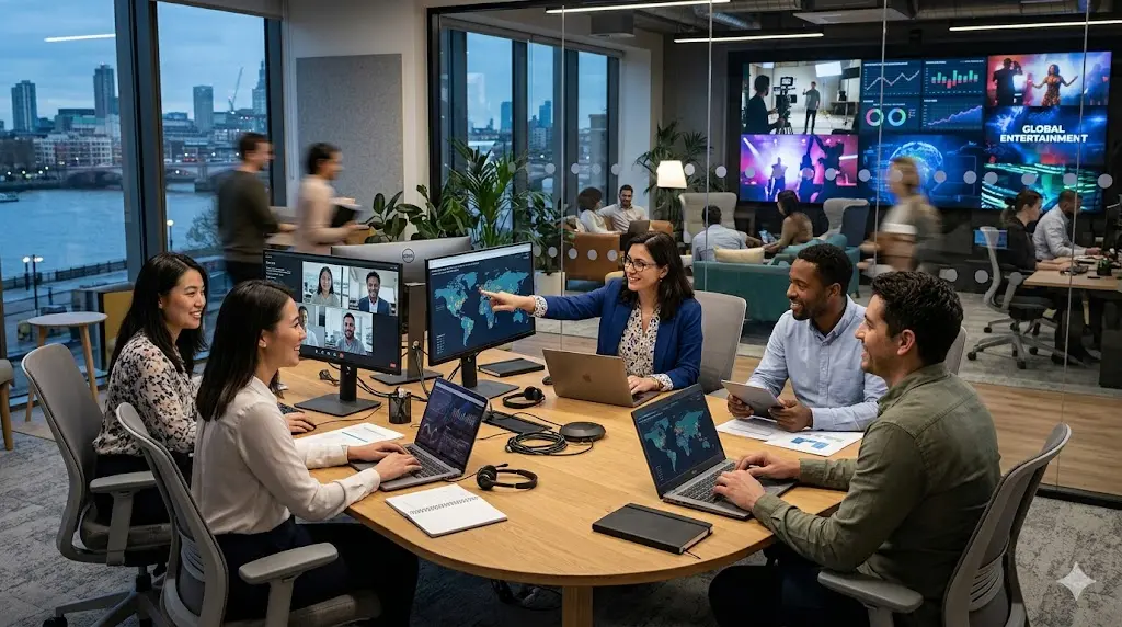Research on Hybrid Workplaces and the Future of Global Entertainment