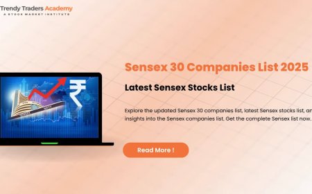 Sensex 30 Companies List | India's Leading Stocks 2025