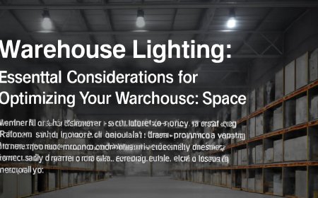 Warehouse Lighting: Essential Considerations for Optimizing Your Warehouse Space
