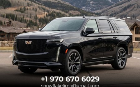 Luxury Car Service Vail Colorado | Snowflake Limo