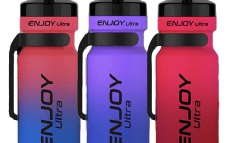 Enjoy Ultra 9000 Box of 10 – High Puff, Smooth Draws, and Pure Flavor