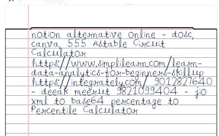 How to Turn Text to Handwriting in Just a Few Steps