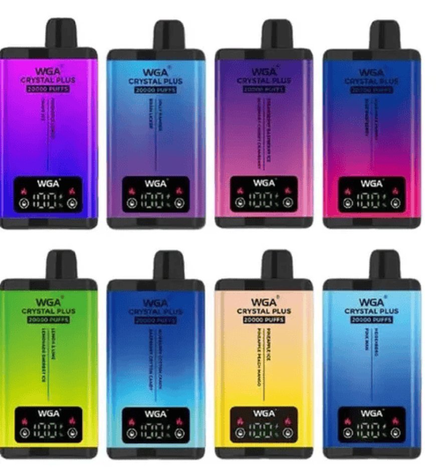 WGA Crystal Plus 20000 Puffs Box of 10