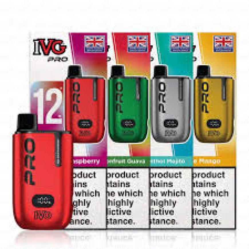 IVG Pro 12 Prefilled Pods: A New Era of Simplicity and Satisfaction in Vaping