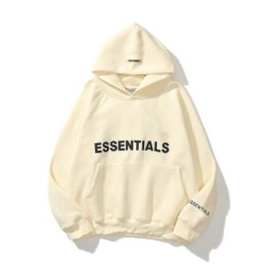 Upgrade Your Wardrobe with This Premium Essentials Hoodie