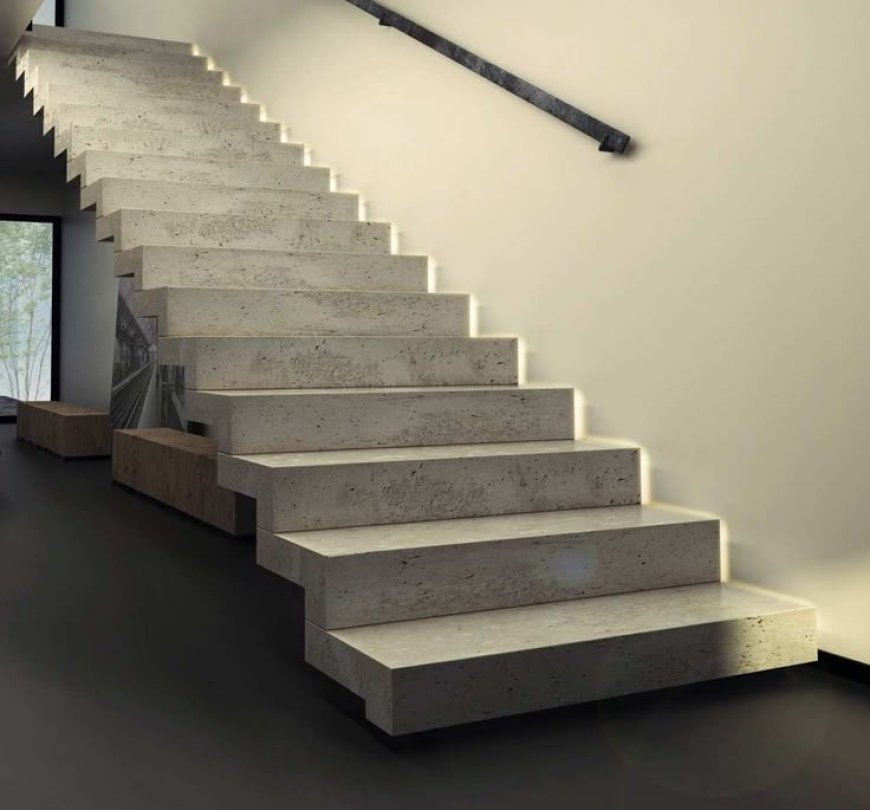 Polished Concrete Stairs London – Sculpted Strength and Modern Elegance