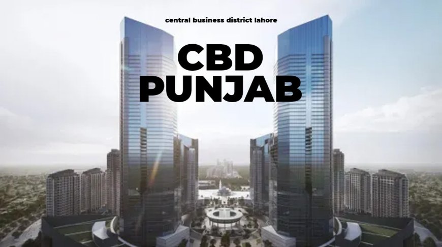 CBD Punjab: Driving Punjab's Economic Growth Forward