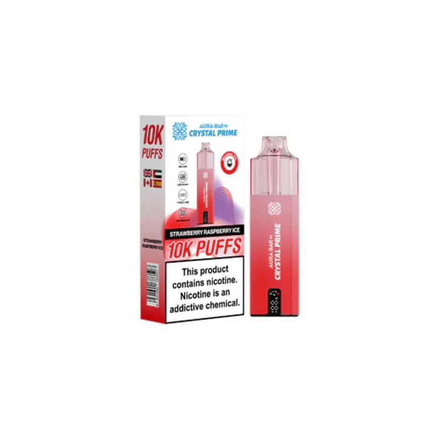 Crystal Prime 10000 Puffs Box of 5 – Flavour & Power Pack