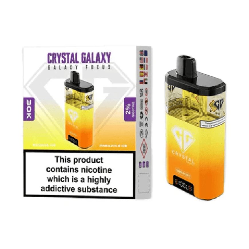 Crystal Galaxy Focus 30000 Puffs Box of 5 – Supreme Vape