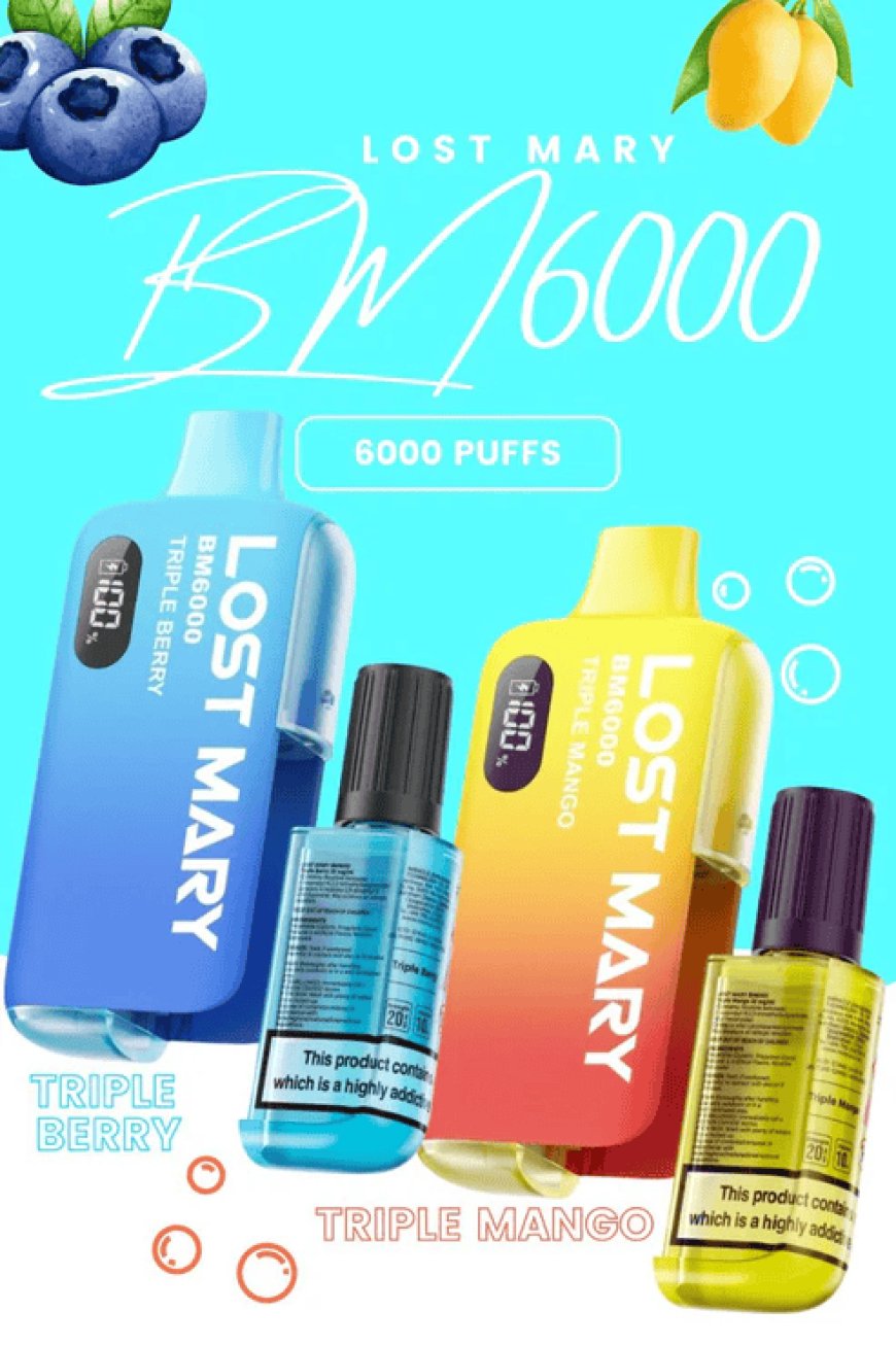 Lost Mary BM6000 Box of 5 – Smooth Vaping in Every Puff